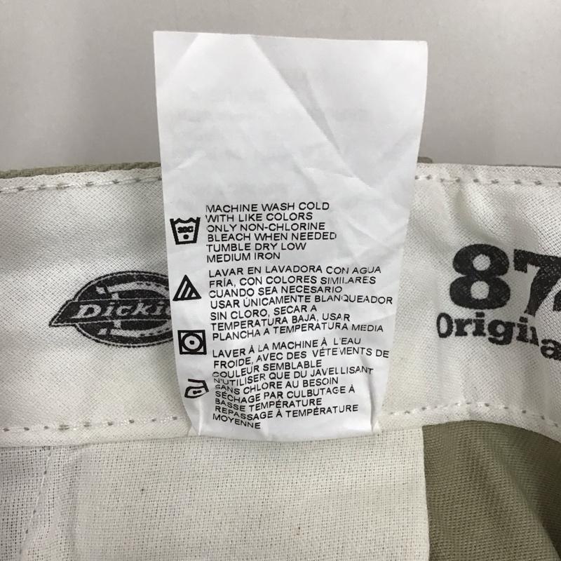 ディッキーズ Dickies パンツ ワークパンツ、ペインターパンツ ワークパンツ ワイドパンツ カジュアルパンツ 36 無地 ベージュ / ベージュ /  メンズ USED 古着 中古 10113176