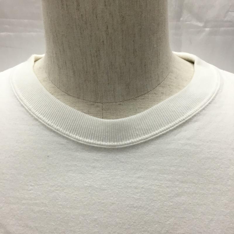 スタンダード カリフォルニア STANDARD CALIFORNIA Tシャツ 半袖 半袖カットソー プリントTシャツ クルーネックカットソー L ロゴ、文字 白 / ホワイト /  メンズ USED 古着 中古 10114124