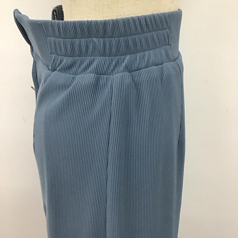 アルシーヴ archives スカート ロングスカート 05-0554 リブ タイトスカート バックスリット M 無地 水色 / ライトブルー /  レディース USED 古着 中古 10108099