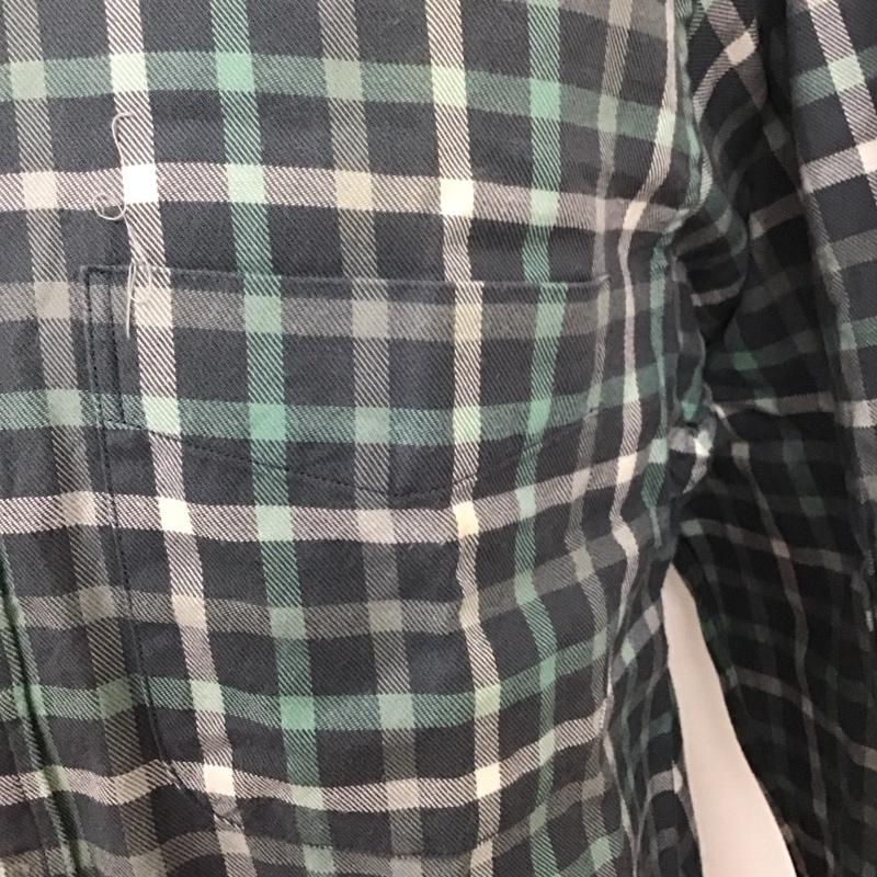 リーガル REGAL シャツ、ブラウス 長袖 ボタンダウンシャツ M チェック マルチカラー / マルチカラー /  メンズ USED 古着 中古 10111376