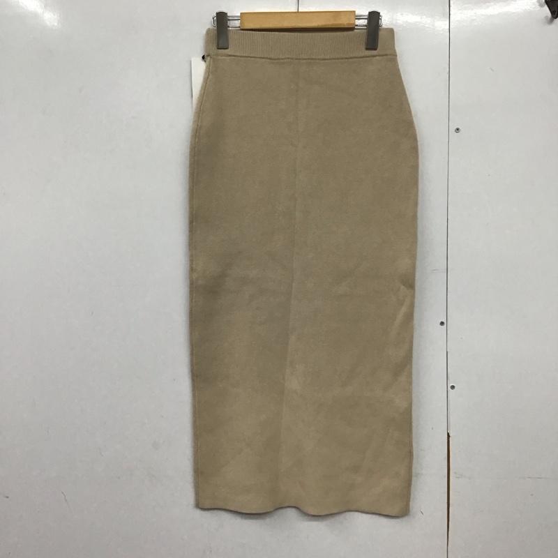 アズールバイマウジー AZUL BY MOUSSY スカート ロングスカート 250EAB71-176H S 無地 ベージュ / ベージュ /  レディース USED 古着 中古 10142901