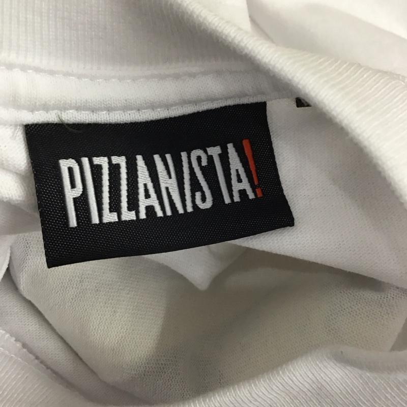 フリークスストア FREAK S STORE Tシャツ 半袖 1226390000001 PIZZANISTA コラボレーション バックプリント M ロゴ、文字 白 / ホワイト /  メンズ USED 古着 中古 10112160