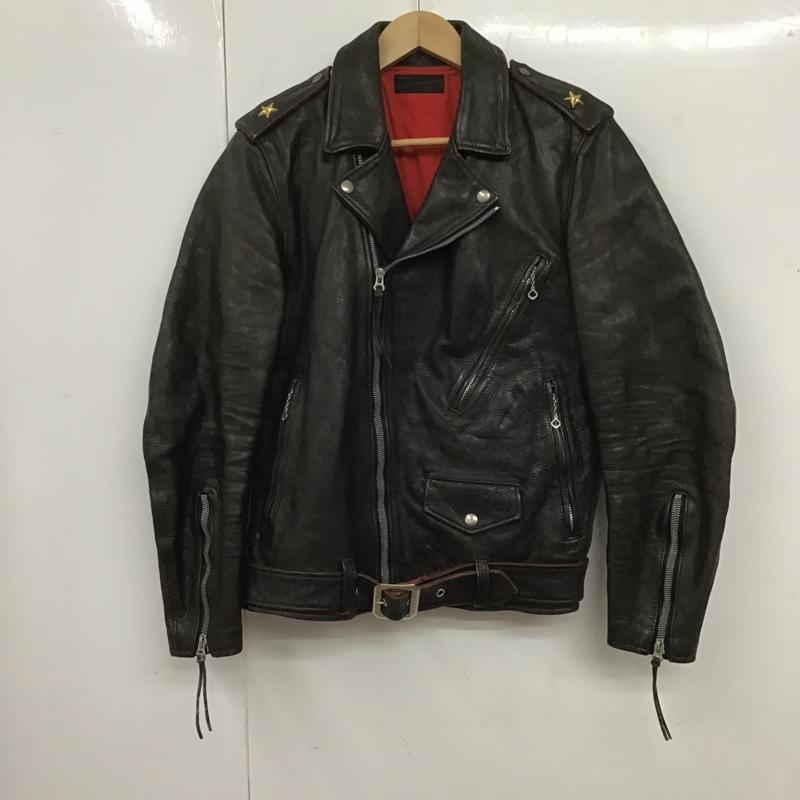 古着 USED ジャケット、上着 ジャケット、ブレザー レザー 無地 黒 / ブラック /  メンズ USED 古着 中古 10105763