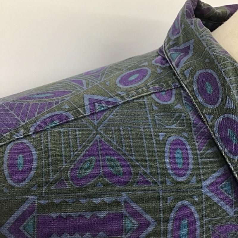 パタゴニア patagonia シャツ、ブラウス 長袖 長袖シャツ 総柄シャツ カラーシャツ ポケットシャツ L 総柄 マルチカラー / マルチカラー /  メンズ USED 古着 中古 10126256