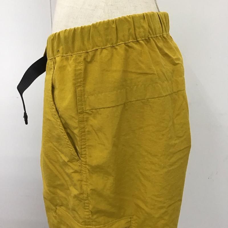 ザノースフェイス THE NORTH FACE パンツ ショートパンツ nbw41741 カーゴショートパンツ クラスファイブカーゴショーツ ハーフパンツ L ロゴ、文字 黄 / イエロー /  レディース USED 古着 中古 10112186