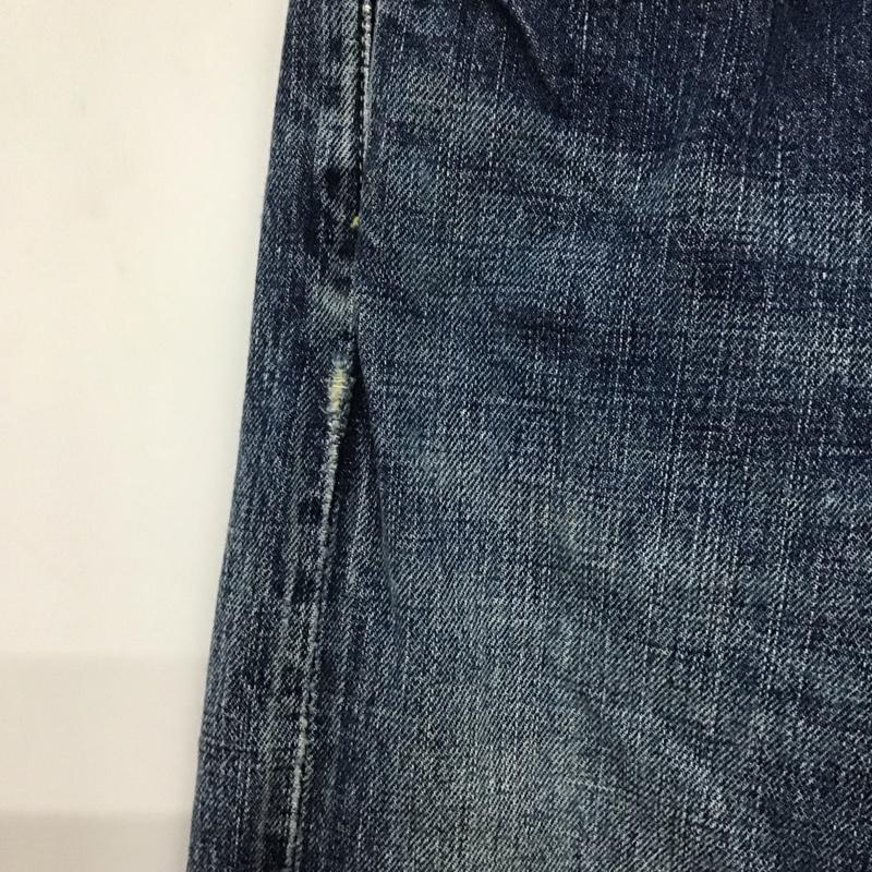 リーバイストラウスアンドコー Levi Strauss & co. パンツ デニム、ジーンズ デニムパンツ ワイドパンツ カジュアルパンツ 34 無地 インディゴ / インディゴ /  メンズ USED 古着 中古 10143629