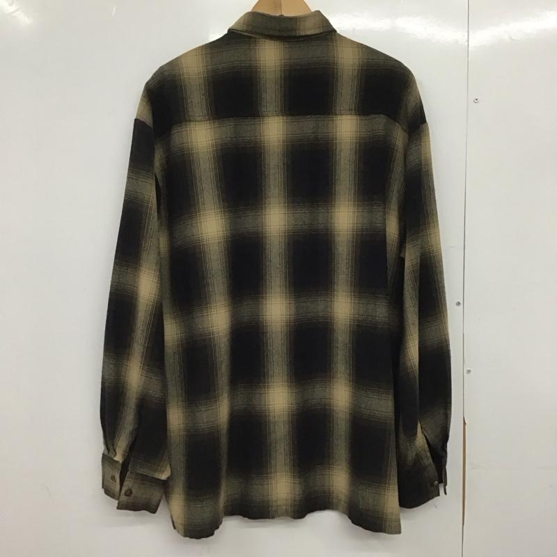 キャルトップ CALTOP シャツ、ブラウス 長袖 長袖シャツ チェックシャツ カラーシャツ XL チェック マルチカラー / マルチカラー /  メンズ USED 古着 中古 10148276