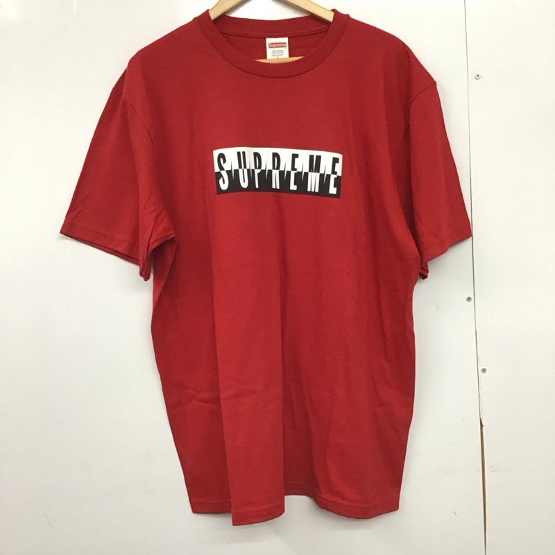 シュプリーム Supreme Tシャツ 半袖 25fw splittee プリントTシャツ L ロゴ、文字 赤 / レッド /  メンズ USED 古着 中古 10147356