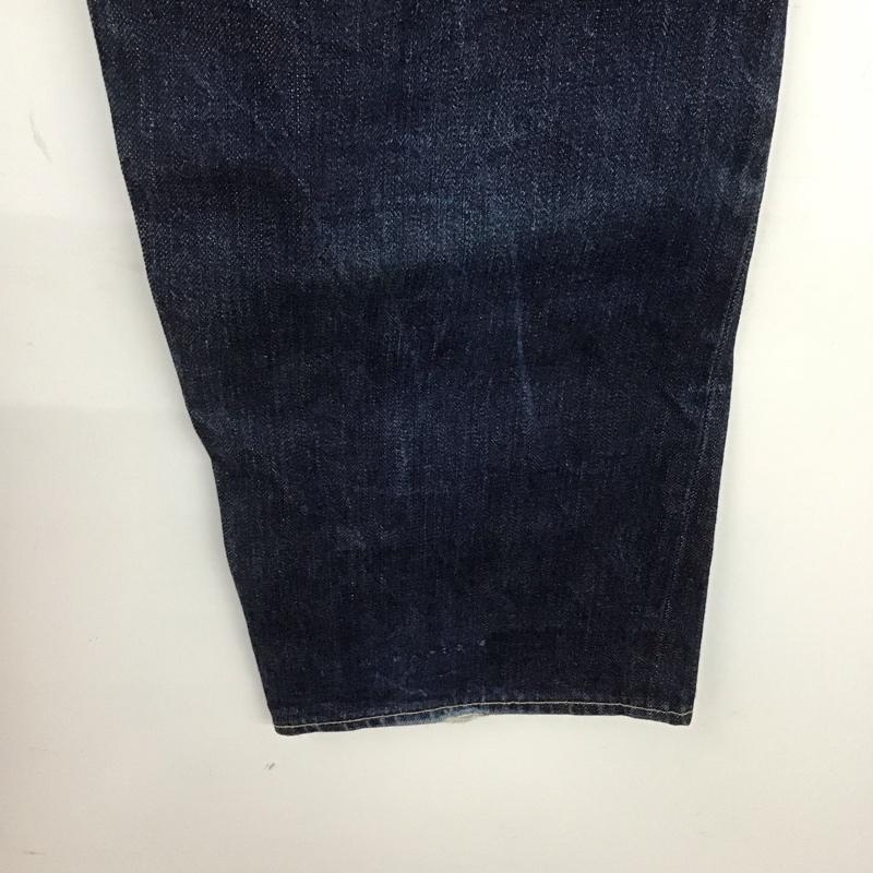 エンゲージメント ENGAGEMENT パンツ デニム、ジーンズ デニムパンツ ストレートパンツ ワイドパンツ カジュアルパンツ L 無地 インディゴ / インディゴ /  メンズ USED 古着 中古 10109155