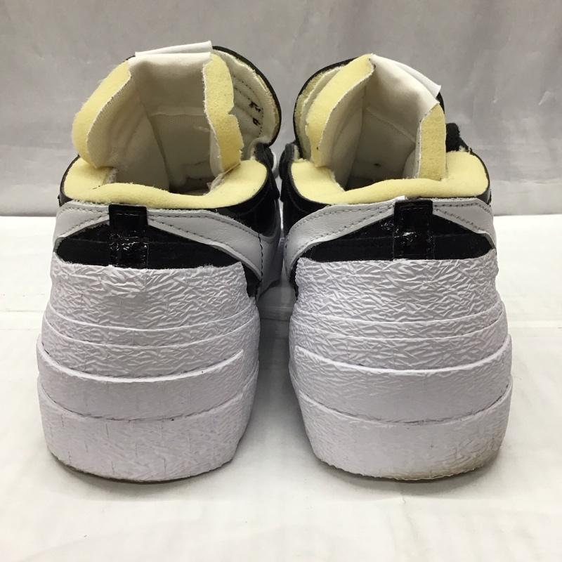 ナイキ NIKE スニーカー スニーカー DM6443-001 BLAZER LOW SACAI 28.5cm 箱有 28.5cm ロゴ、文字 黒 / ブラック / X 白 / ホワイト /  メンズ USED 古着 中古 10117942