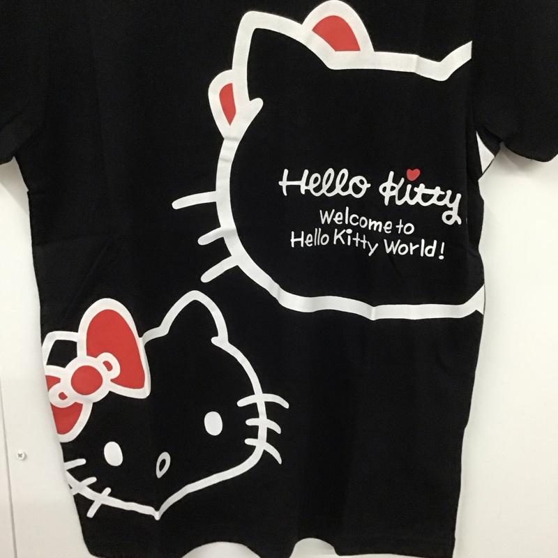 古着 USED Tシャツ 半袖 ハローキティ M プリント X キャラクター 黒 / ブラック /  レディース USED 古着 中古 10147694