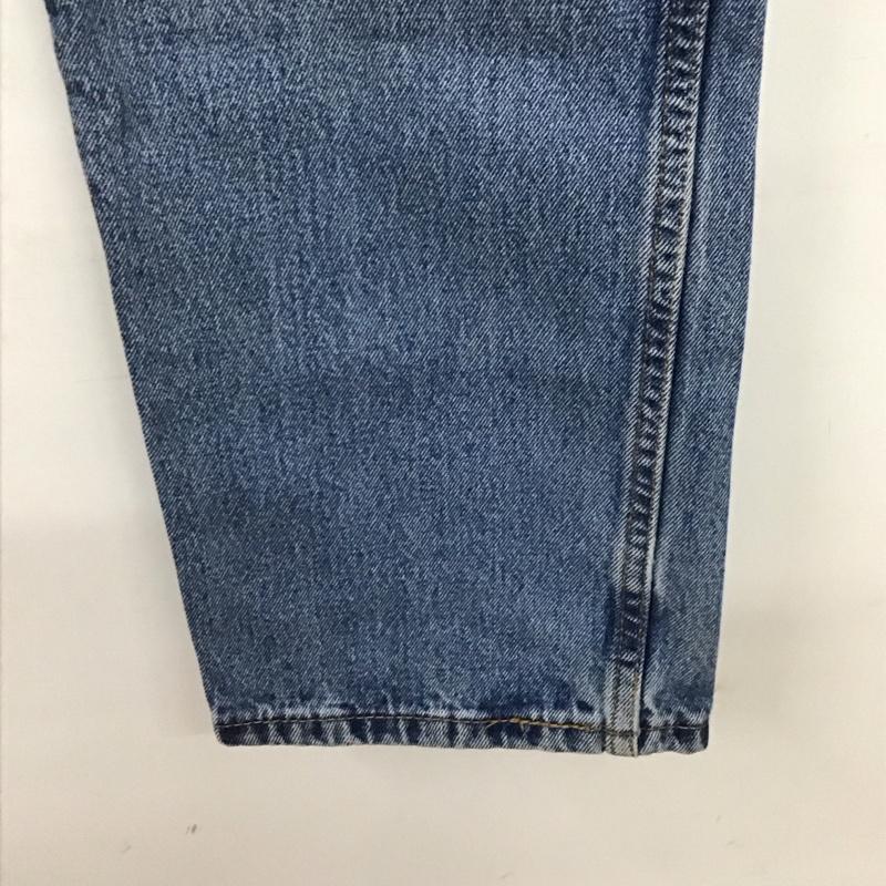 リーバイストラウスアンドコー Levi Strauss & co. パンツ デニム、ジーンズ デニムパンツ ワイドパンツ カジュアルパンツ 34インチ 無地 インディゴ / インディゴ /  メンズ USED 古着 中古 10142337