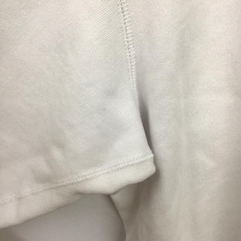 アベイシングエイプ A BATHING APE トレーナー 長袖 長袖トレーナー スウェット クルーネック プルオーバー XXL ロゴ、文字 白 / ホワイト /  メンズ USED 古着 中古 10149184
