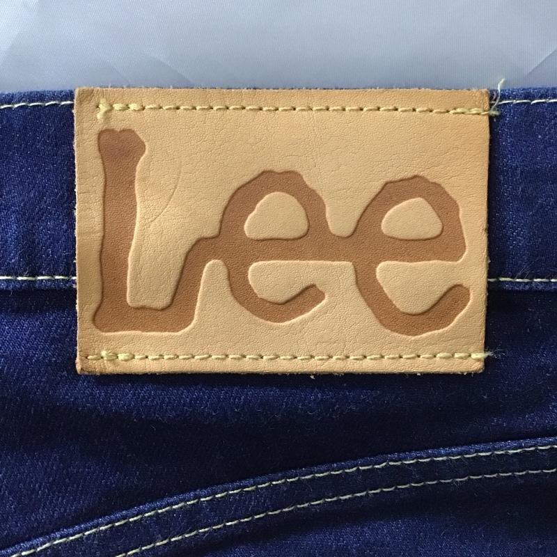 リーライダース LEERIDERS パンツ デニム、ジーンズ デニムパンツ スリムパンツ ストレッチパンツ ジーンズ 30インチ 無地 インディゴ / インディゴ /  メンズ USED 古着 中古 10117420