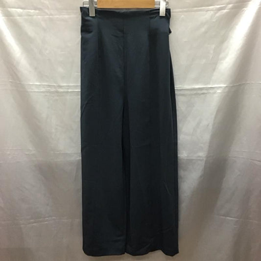 ムルーア MURUA ボトムス ボトムス 012240700601-03 ビットサスペンダーパンツ ワイドパンツ 1 無地 青 / ブルー /  レディース USED 古着 中古 10112438
