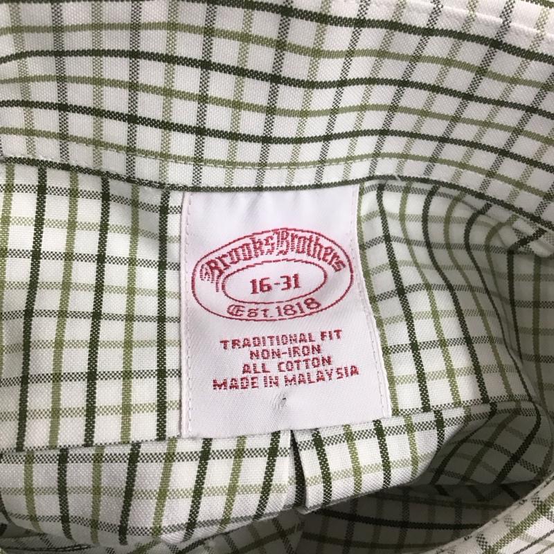 ブルックスブラザーズ BROOKS BROTHERS シャツ、ブラウス 長袖 長袖シャツ カラーシャツ ポケットシャツ 長袖カットソー チェックシャツ チェック マルチカラー / マルチカラー /  メンズ USED 古着 中古 10113009