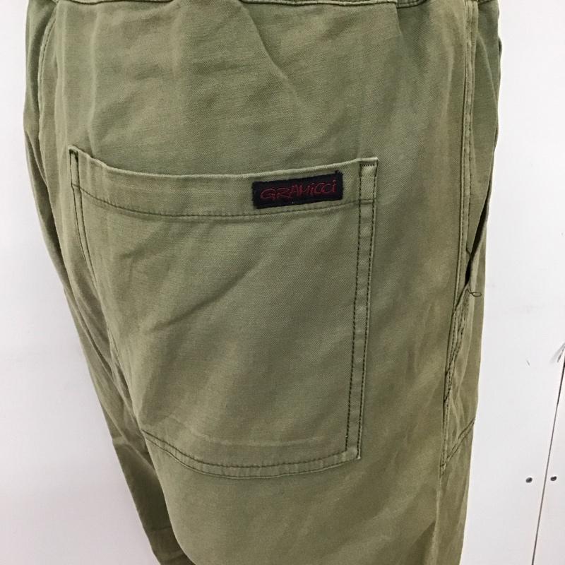 グラミチ GRAMICCI パンツ ワークパンツ、ペインターパンツ GMP-19F1140-1 ミリタリーパンツ ワイドパンツ M 無地 カーキ / カーキ /  メンズ USED 古着 中古 10117477