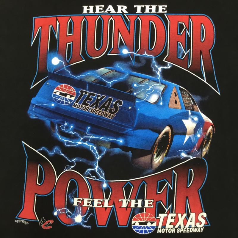 リー Lee Tシャツ 半袖 Lee SPORTS TEXAS MOTOR SPEEDWAY 黒 Tシャツ XL プリント 黒 / ブラック /  メンズ USED 古着 中古 10148473