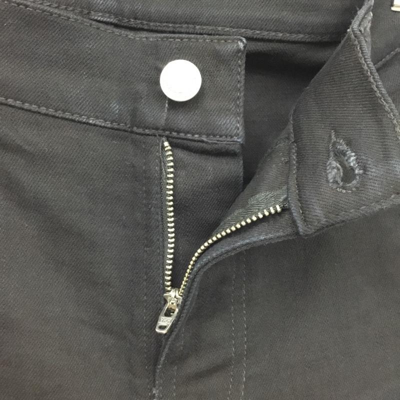 ヌーディージーンズ Nudie Jeans パンツ デニム、ジーンズ デニムパンツ スリムパンツ ストレッチパンツ ジーンズ 33インチ 無地 黒 / ブラック /  メンズ USED 古着 中古 10117105