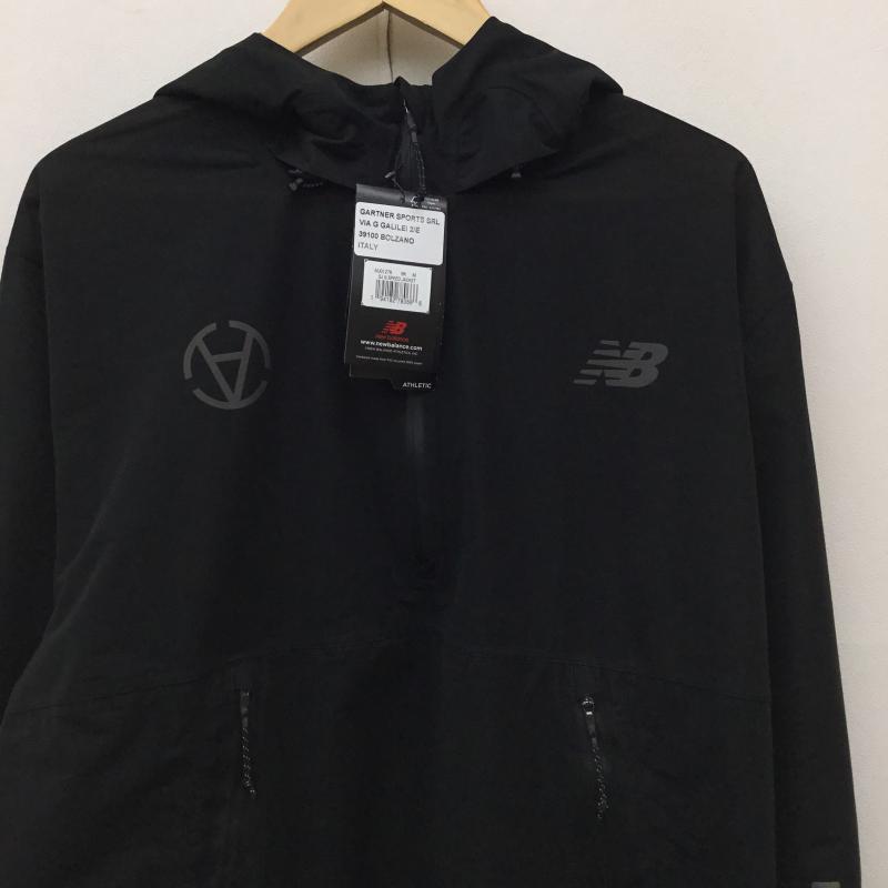 ニューバランス New Balance ジャケット、上着 ジャケット、ブレザー Slam Jam Speed Jacket M ロゴ、文字 黒 / ブラック /  メンズ USED 古着 中古 10140260
