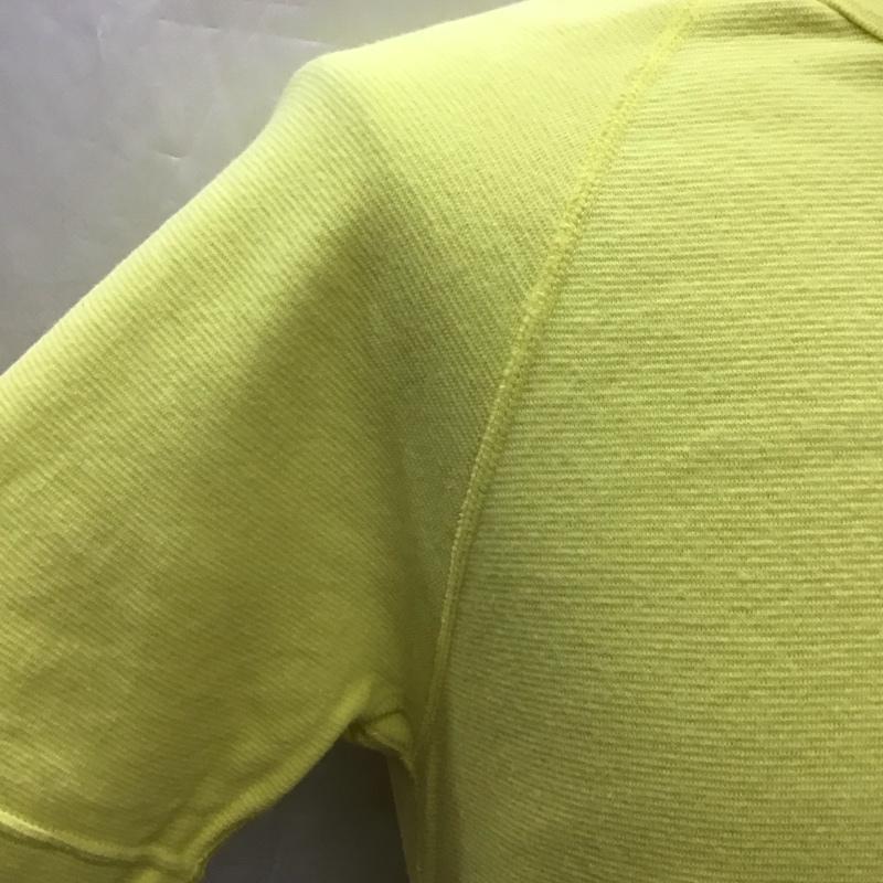 ハリウッドランチマーケット HOLLYWOOD RANCH MARKET Tシャツ 半袖 半袖カットソー 無地Tシャツ クルーネックカットソー 4 無地 黄 / イエロー /  メンズ USED 古着 中古 10113568