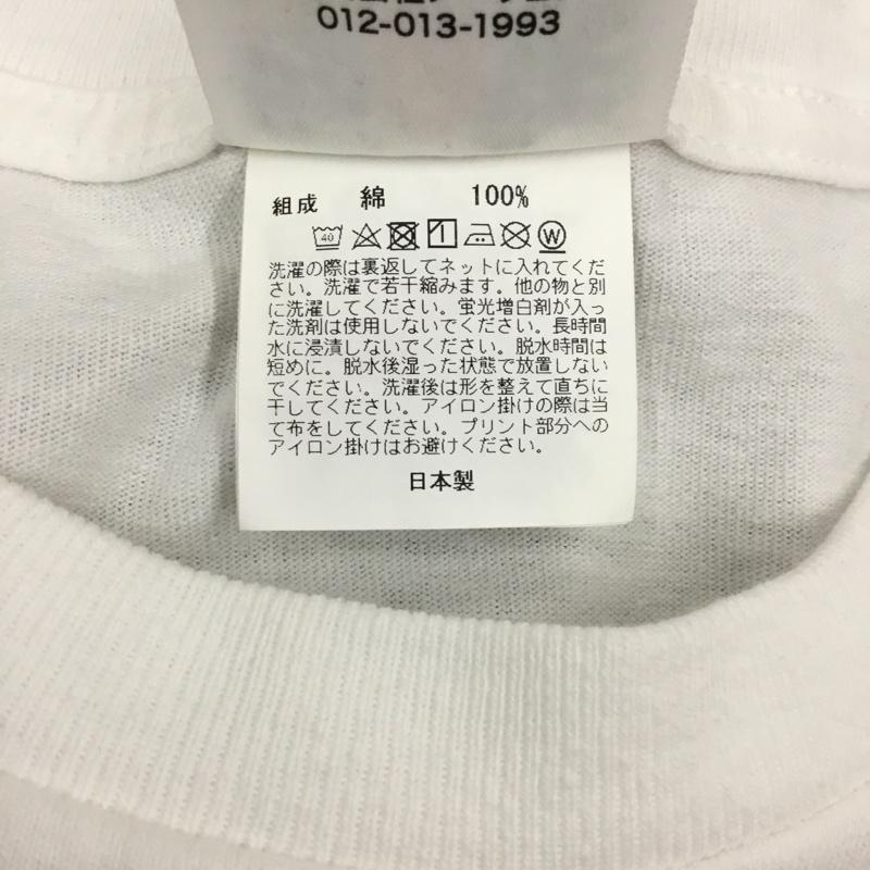 アベイシングエイプ A BATHING APE Tシャツ 半袖 BUSY WORKS XL プリント 白 / ホワイト /  メンズ USED 古着 中古 10117079