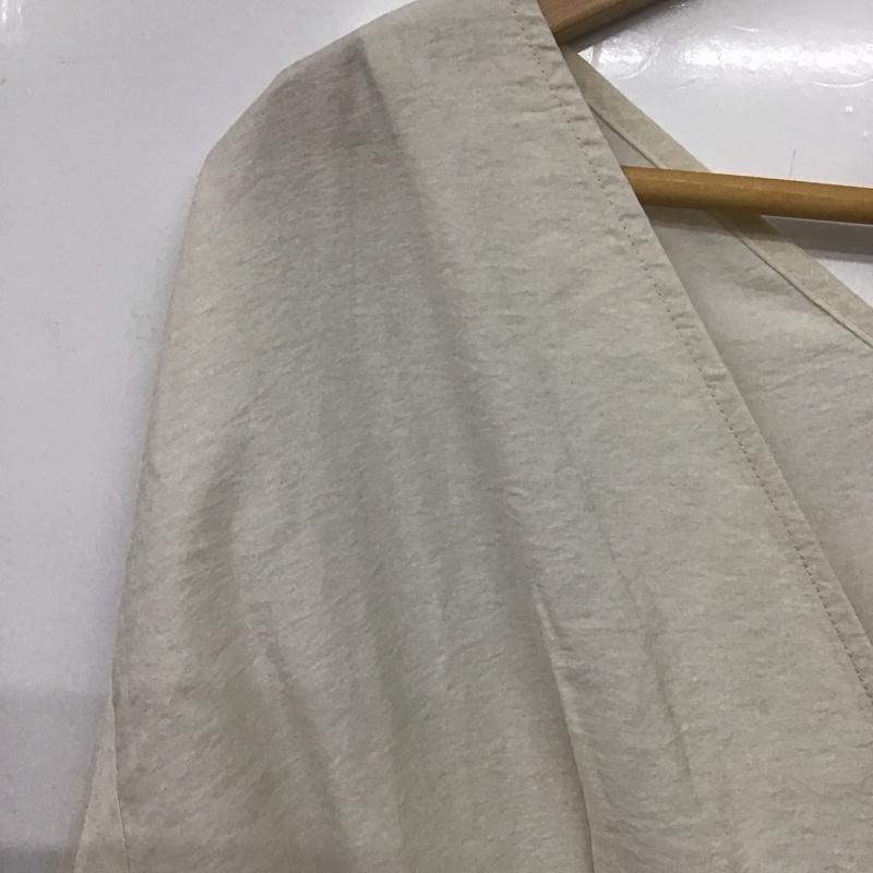 ローリーズファーム LOWRYS FARM カットソー 長袖 長袖カットソー 無地カットソー Vネック FREE 無地 白 / ホワイト /  レディース USED 古着 中古 10142674