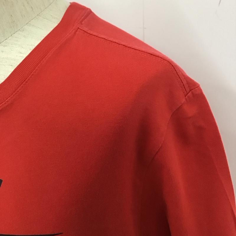 ナイキ NIKE Tシャツ 半袖 XL ロゴ、文字 赤 / レッド /  メンズ USED 古着 中古 10109769
