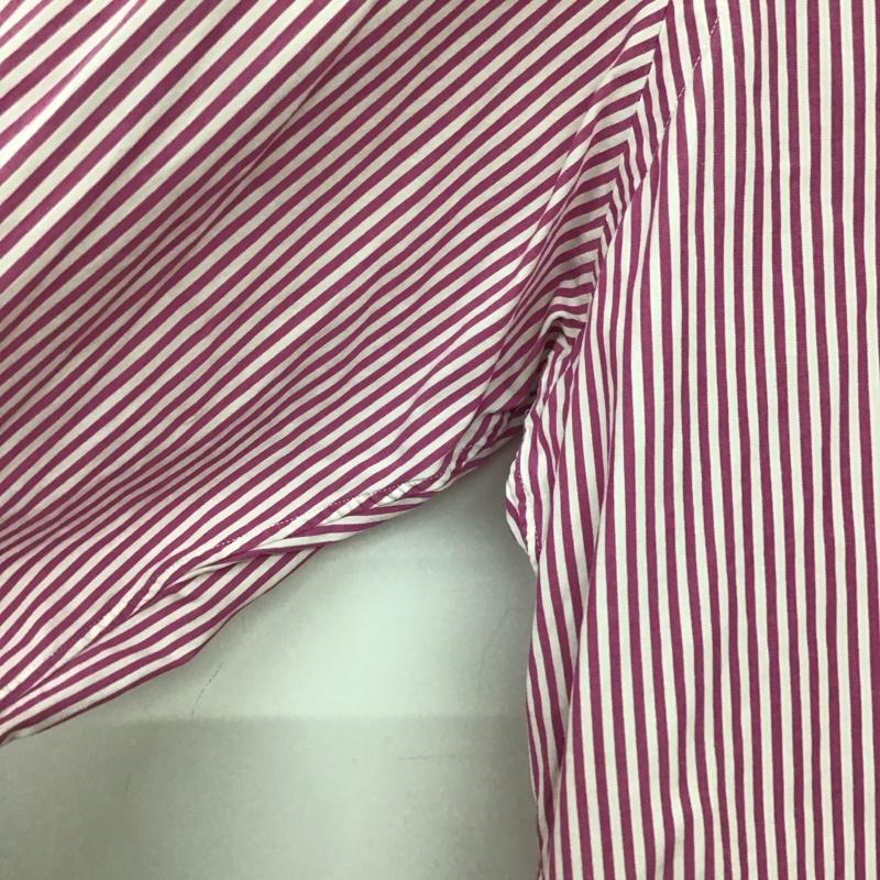 ポロラルフローレン POLO RALPH LAUREN シャツ、ブラウス 長袖 長袖シャツ ストライプシャツ カラーシャツ M ストライプ 白 / ホワイト / X マゼンタ / マゼンタ /  メンズ USED 古着 中古 10148224