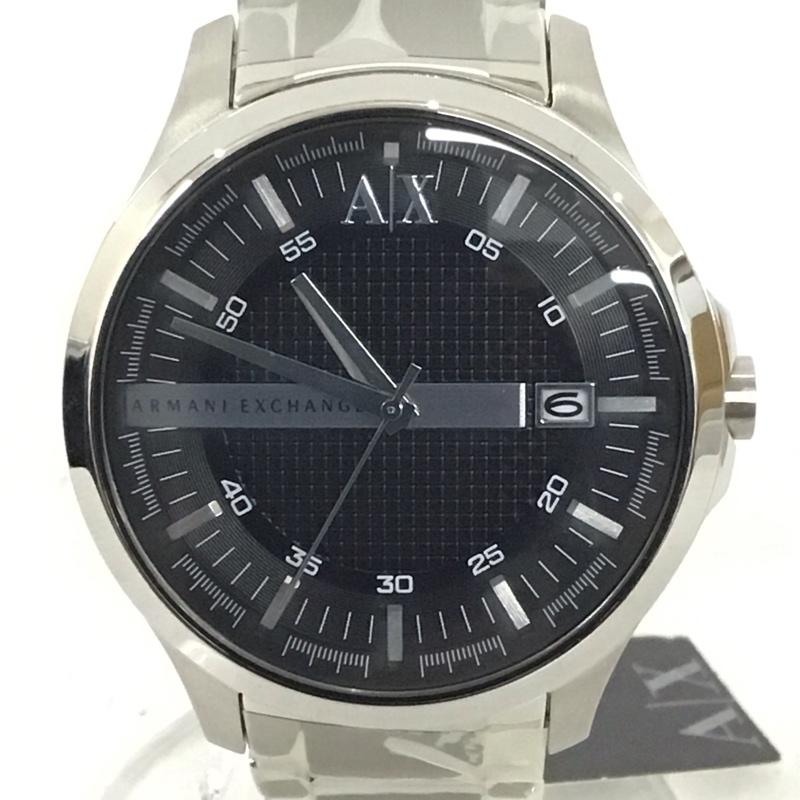 アルマーニエクスチェンジ ARMANI EXCHANGE 腕時計 アナログ（クォーツ式） AX2103 ステンレス ロゴ、文字 銀 / シルバー /  メンズ USED 古着 中古 10134323