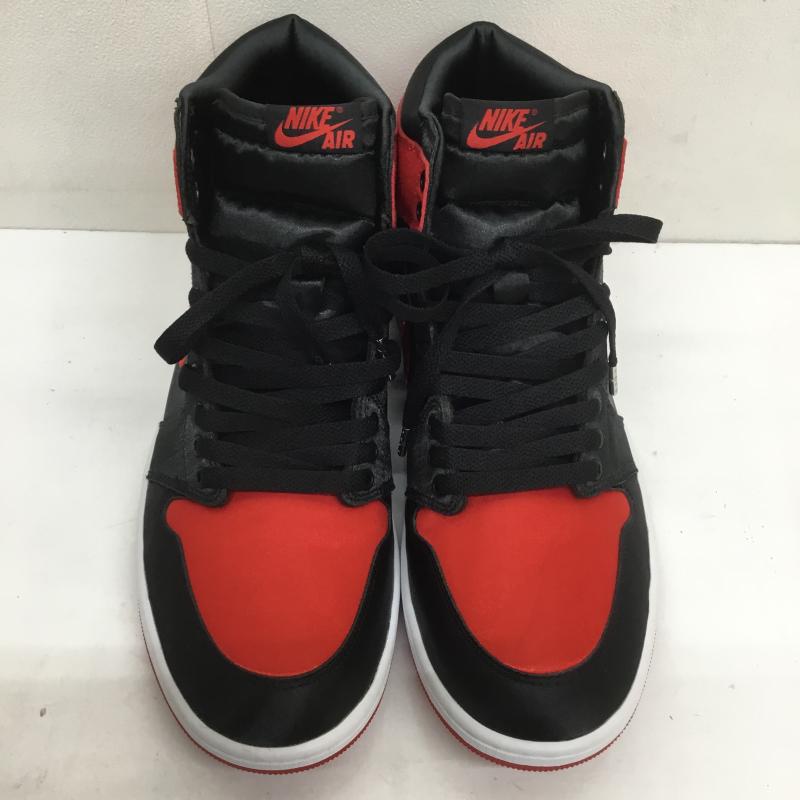 ナイキ NIKE スニーカー スニーカー WMNS AIR JORDAN 1 RETRO HIGH OG ウィメンズ エア ジョーダン 1 レトロ ハイ FD4810-061 29.0cm ロゴ、文字 黒 / ブラック / X 赤 / レッド /  メンズ USED 古着 中古 10101840