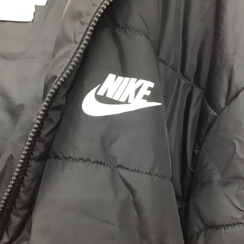 ナイキ NIKE ジャケット、上着 ジャンパー、ブルゾン DJ6996-010 中綿ジャケット XL ロゴ、文字 X プリント 黒 / ブラック /  レディース USED 古着 中古 10142756