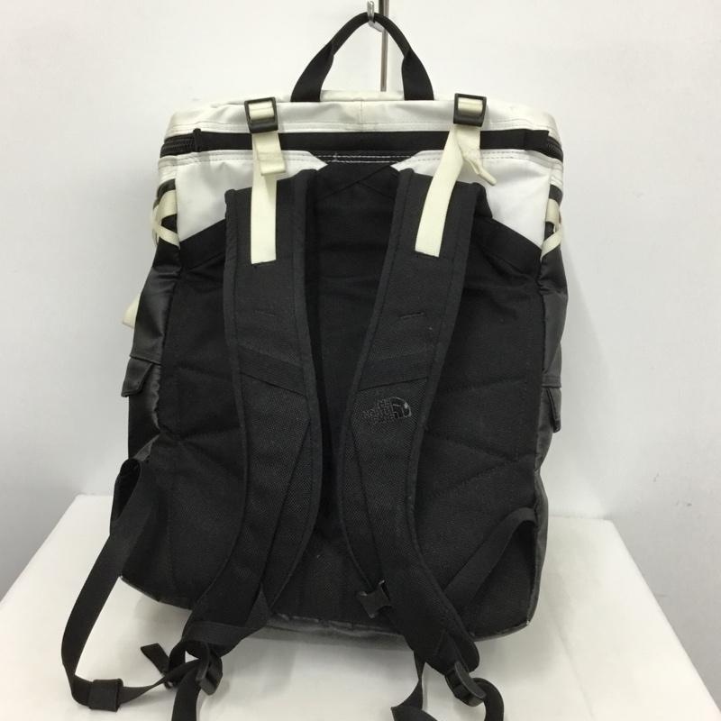 ザノースフェイス THE NORTH FACE リュックサック、デイパック リュックサック、デイバッグ NM81817 BC FUSE BOX 2 ヒューズボックス ロゴ、文字 白 / ホワイト / X 黒 / ブラック /  メンズ USED 古着 中古 10149450