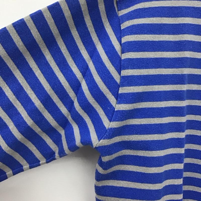 セントジェームス SAINT JAMES カットソー 長袖 長袖カットソー プリントカットソー ワイドネック ボーダー柄 マルチカラー / マルチカラー /  メンズ USED 古着 中古 10131387