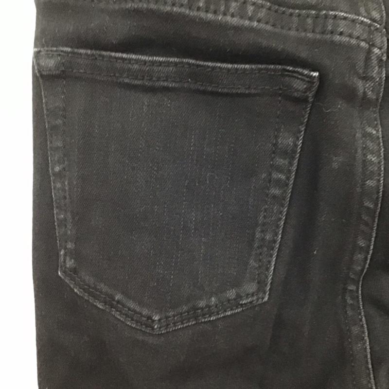 マウジー MOUSSY パンツ デニム、ジーンズ 250gss12-003j アパーフェクトデニムエアー3 タイトパンツ ストレッチパンツ XS 無地 黒 / ブラック /  レディース USED 古着 中古 10119477