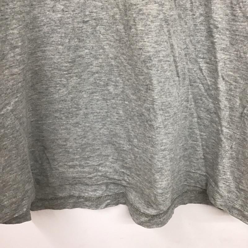 ディーゼル DIESEL Tシャツ 半袖 S ロゴ、文字 X プリント 灰 / グレー /  メンズ USED 古着 中古 10128580