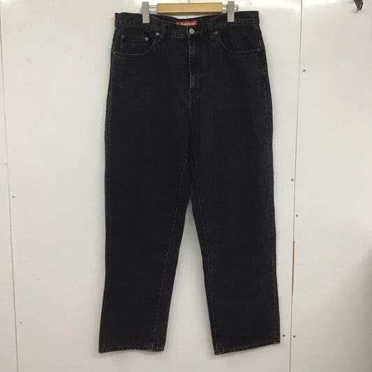 シュプリーム Supreme パンツ デニム、ジーンズ 24SS Baggy Jean バギーデニム 32 32 ロゴ、文字 黒 / ブラック /  メンズ USED 古着 中古 10133264