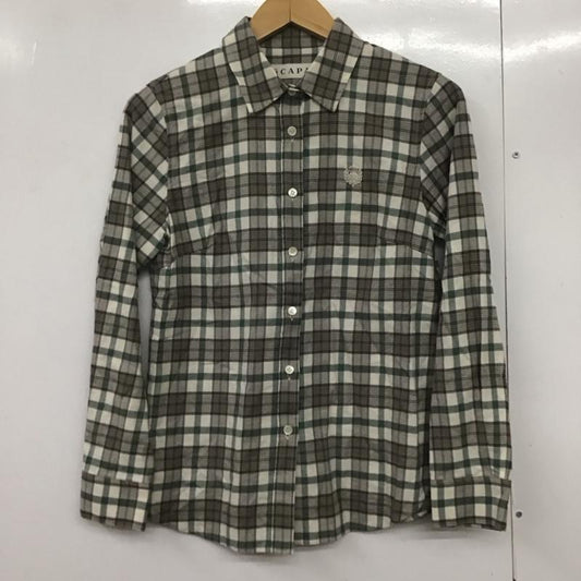 スキャパ SCAPA シャツ、ブラウス 長袖 38 チェック マルチカラー / マルチカラー /  レディース USED 古着 中古 10144595