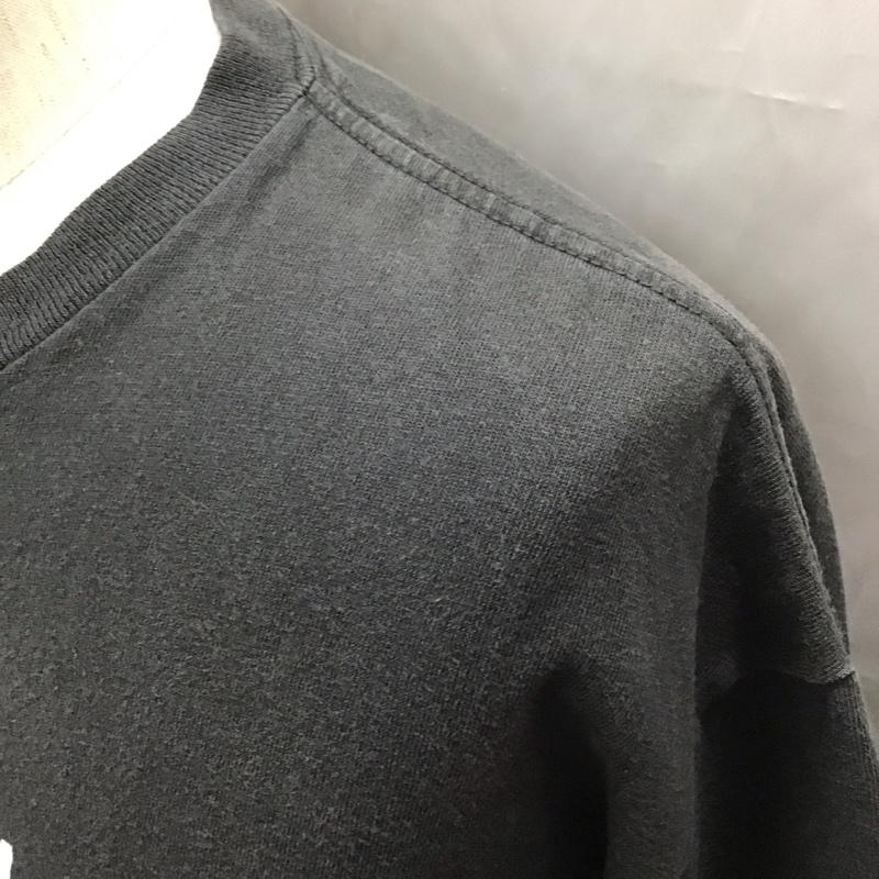 ステューシー STUSSY Tシャツ 半袖 半袖カットソー プリントTシャツ クルーネックカットソー L プリント 黒 / ブラック /  メンズ USED 古着 中古 10111670