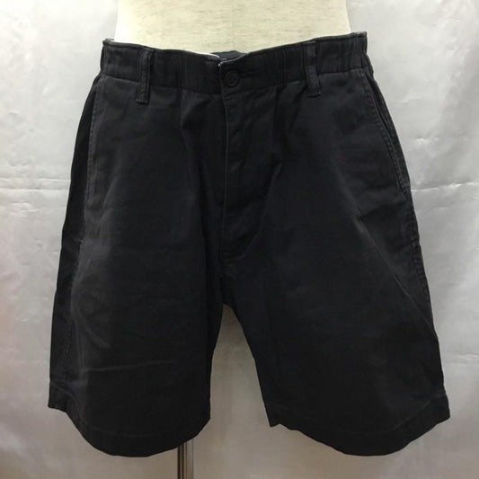 リーバイス Levi s パンツ ショートパンツ ハーフパンツ ショートパンツ カジュアルパンツ L 無地 黒 / ブラック /  メンズ USED 古着 中古 10108396