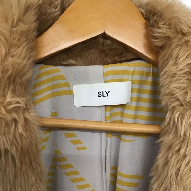スライ SLY ジャケット、上着 ジャケット、ブレザー 0309AY30-0920 COZYFAKEFURジャケット フェイクファー FREE 無地 ベージュ / ベージュ /  レディース USED 古着 中古 10142519
