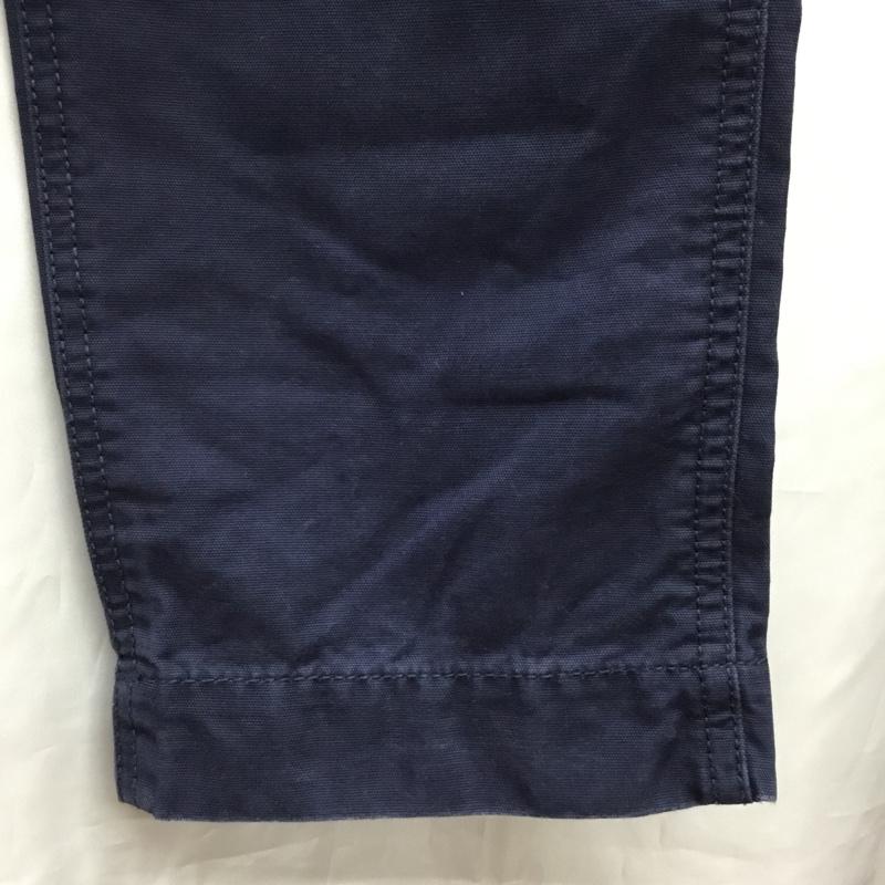 トミーヒルフィガー TOMMY HILFIGER パンツ ワークパンツ、ペインターパンツ 32インチ 無地 紺 / ネイビー /  メンズ USED 古着 中古 10110593