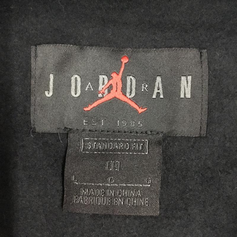 エアジョーダン AIR JORDAN パーカー 長袖 cz0816-010 長袖パーカー フード付きパーカー プリントスウェット トレーナー L ロゴ、文字 黒 / ブラック /  メンズ USED 古着 中古 10114111