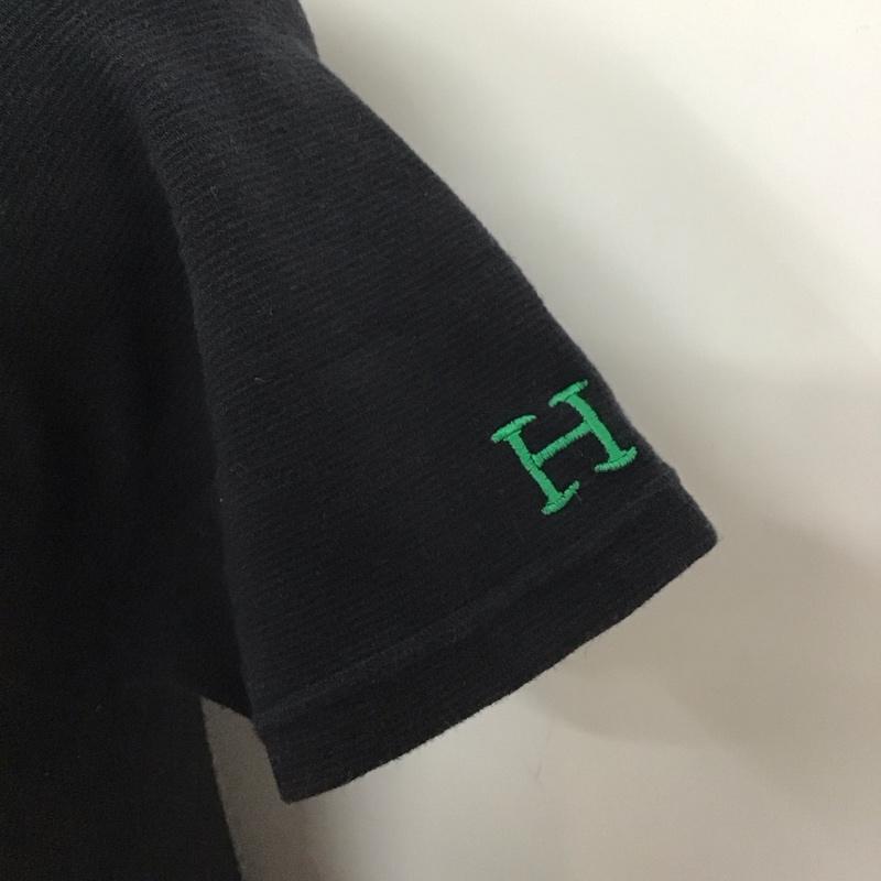 ハリウッドランチマーケット HOLLYWOOD RANCH MARKET カットソー 半袖 半袖カットソー プリントTシャツ クルーネックカットソー 無地 3 無地 黒 / ブラック /  メンズ USED 古着 中古 10122965