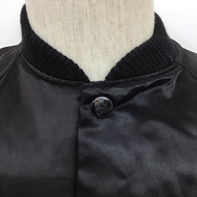 古着 USED ジャケット、上着 ジャンパー、ブルゾン secret identitee L ロゴ、文字 X 刺繍 黒 / ブラック /  メンズ USED 古着 中古 10111688