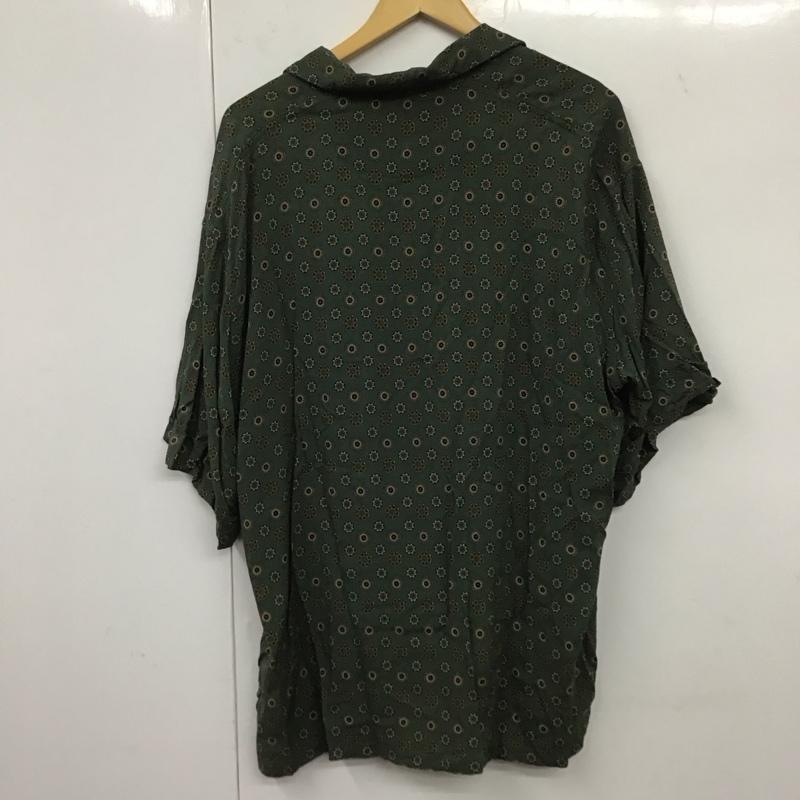 サニースポーツ SUNNY SPORTS シャツ、ブラウス 半袖 半袖シャツ プリントシャツ ポケットシャツ bayflow 4 プリント 緑 / グリーン /  メンズ USED 古着 中古 10132434