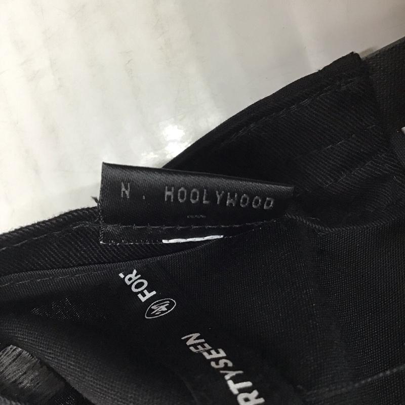 エヌハリウッド N.HOOLYWOOD 帽子 キャップ AC30-096 47 CAP ワンポイント 黒 / ブラック /  メンズ USED 古着 中古 10116057