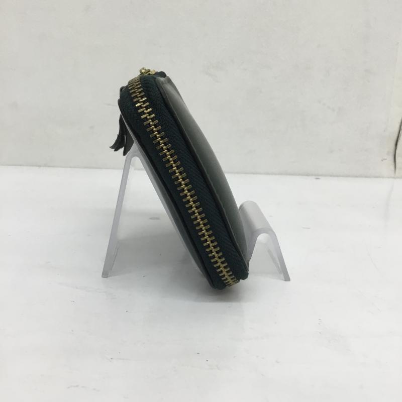 コムデギャルソン COMME des GARCONS 財布 二つ折り 無地 緑 / グリーン /  メンズ USED 古着 中古 10112616