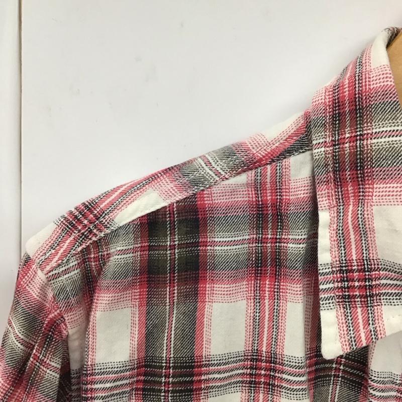 アヴィレックス AVIREX シャツ、ブラウス 長袖 長袖シャツ チェックシャツ カラーシャツ L チェック マルチカラー / マルチカラー /  メンズ USED 古着 中古 10130495