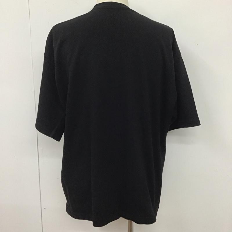 ロサンゼルスアパレル LOS ANGELES APPAREL Tシャツ 半袖 M 無地 黒 / ブラック /  メンズ USED 古着 中古 10108000